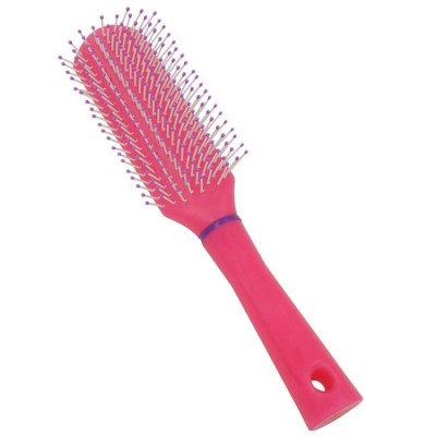 Salon Professional Easy gripped Plastic Wide Paddle Hair Brush