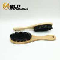 Personalized Wooden shoe brush with nylon Bristles