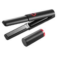 Portable Mini wireless flat iron rechargeable cordless hair straightener