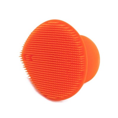 Manual Facial Cleansing Scrubber Finger Hold Silicone Face Brush