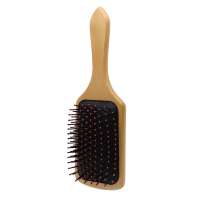 Drewti Professional Large Wood Paddle Hair Brush Nylon Pin With Massage Air Bag Comb Anti Static Flat Detangler Brush