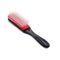 9 Rows Nylon Hair Brush Plastic Bling Handle Brush mens plastic denman styling hair brushes